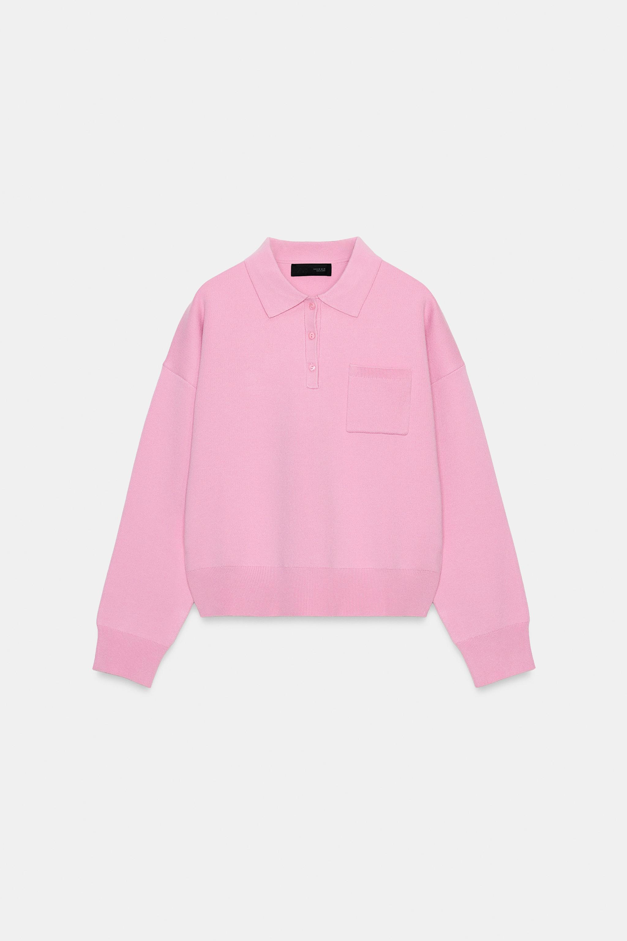POCKET KNIT POLO SHIRT